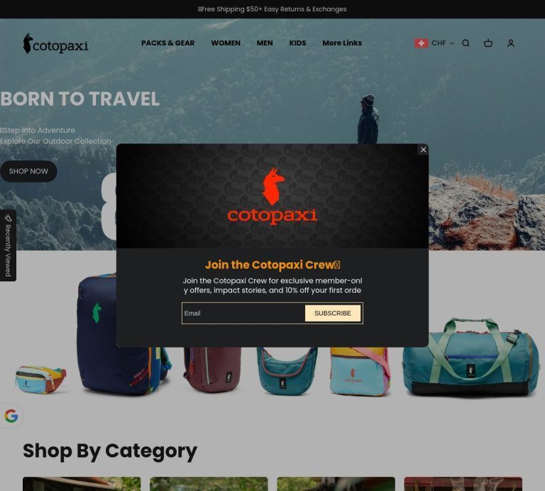 cotopaximarket.shop tienda online dudosa ropa deportiva