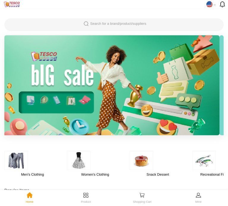 tescoonlinemallvip.com Tienda online dudosa Tesco