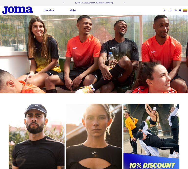 jomashopcolombia.com.co Tienda online dudosa de Joma