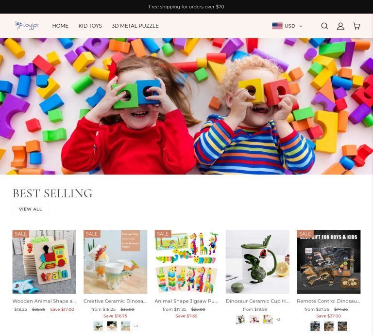 joyjor.com Tienda online dudosa de Juguetes