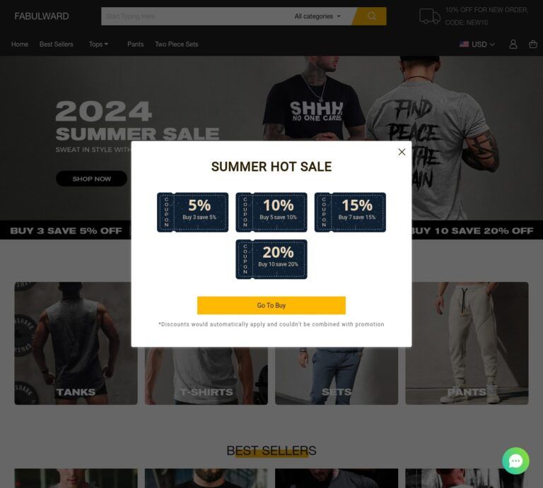 fabulward.com Tienda online dudosa de moda de hombre