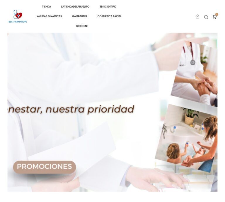 bestfarmahope.com Tienda online dudosa Farmacia
