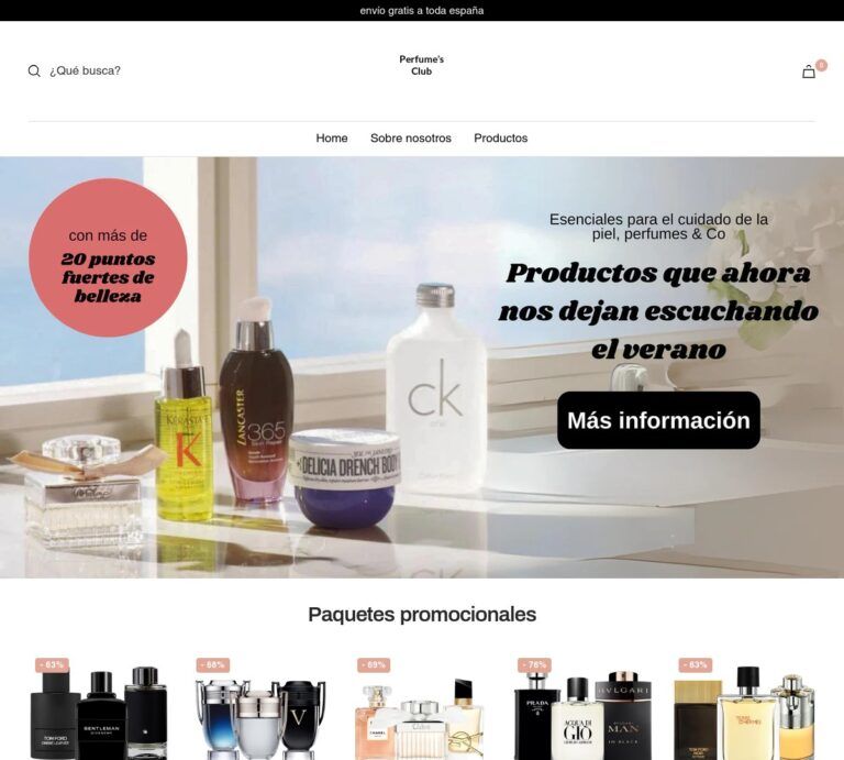 clubeperfumes.com Tienda online dudosa Perfumes