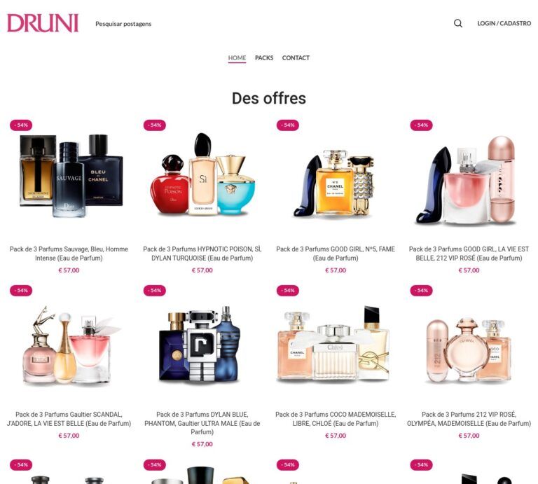 drtienda.com Tienda online dudosa perfumes