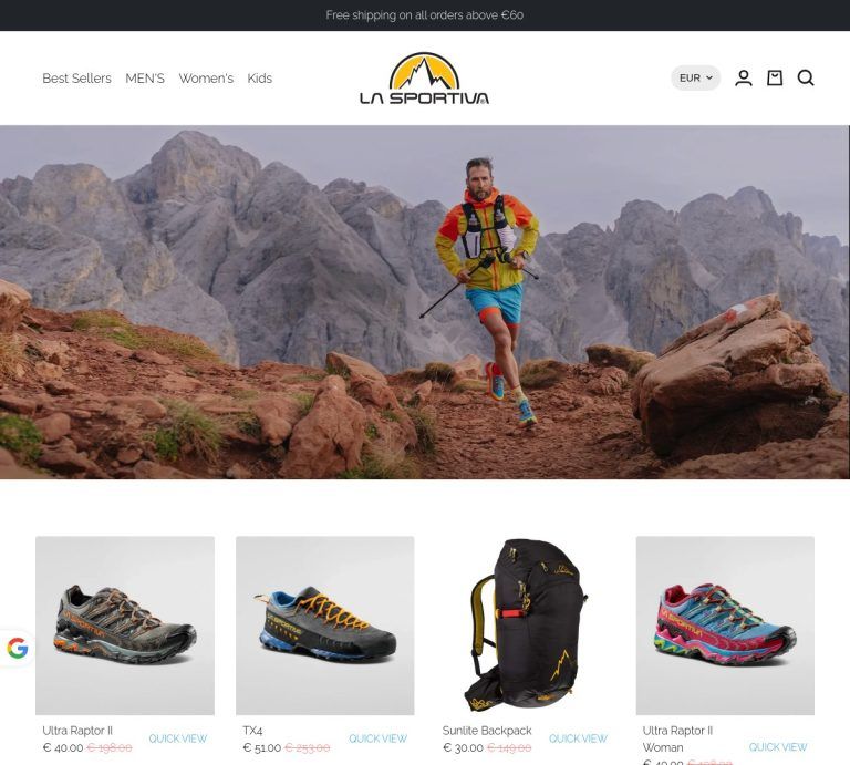 lasportivastore.top Tienda online dudosa productos La Sportiva