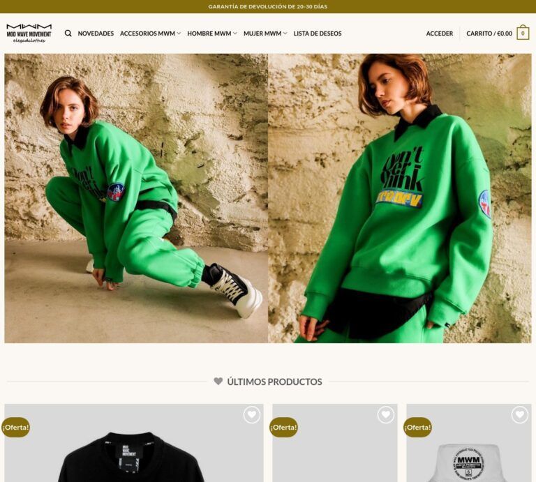 elegadclothes.com Tienda online dudosa Mod Wave Movement