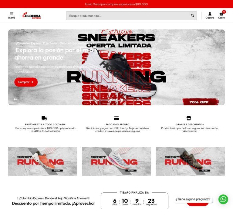 colombiaexpressapp.com Tienda online dudosa multiproducto