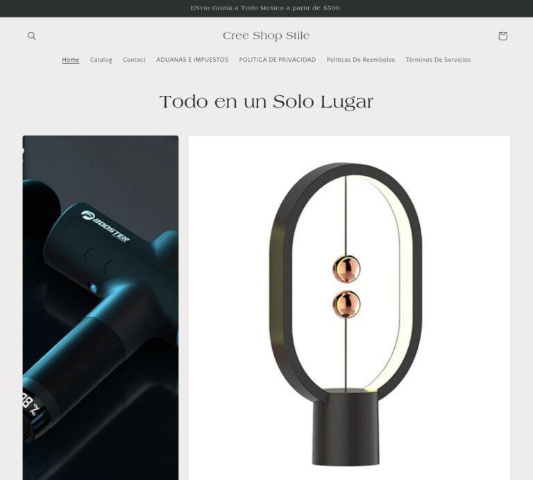 cree-sh0p-stile.store Tienda online dudosa multiproducto