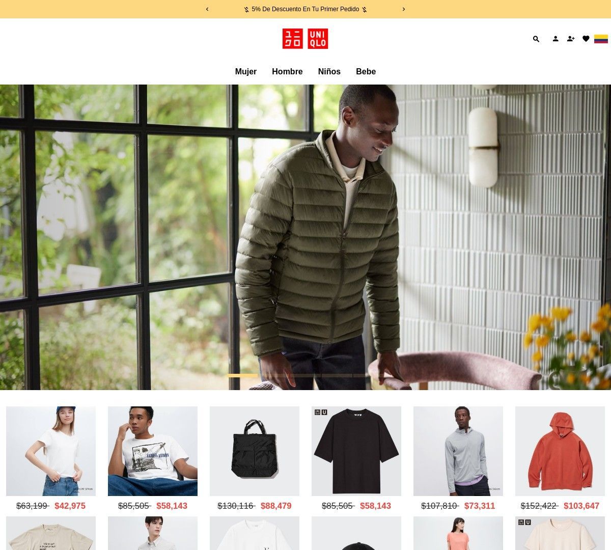 Tienda Online Dudosa Uniqlo