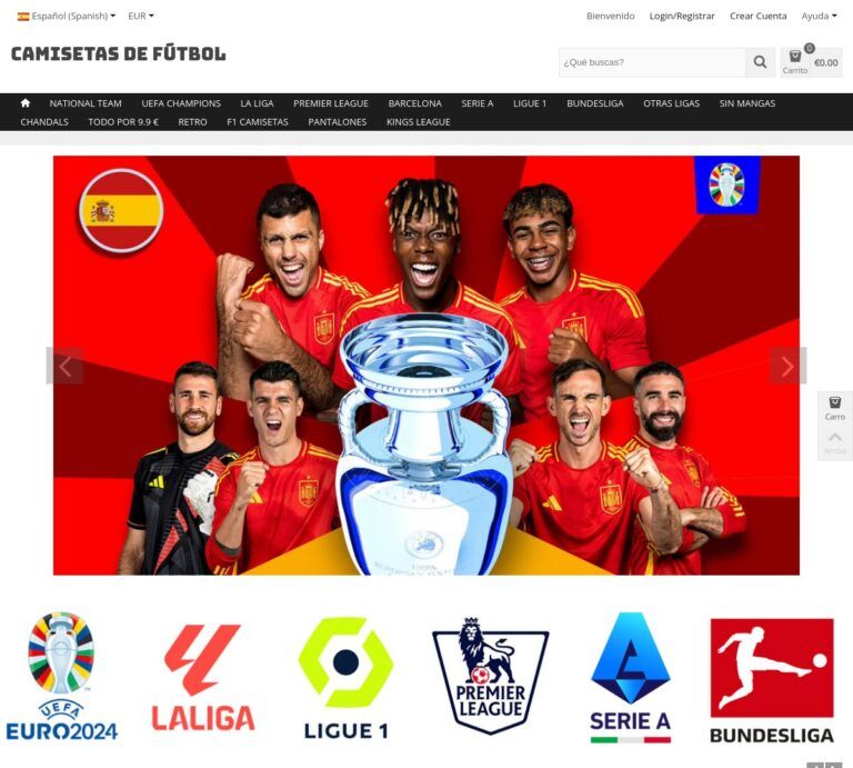camisetafutboles.com Tienda online dudosa camisetas de fútbol