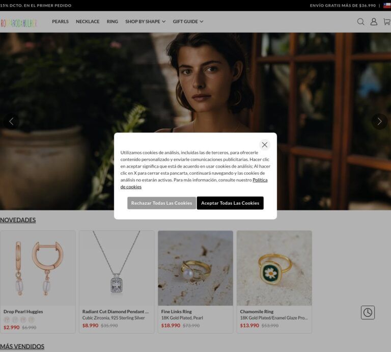 ropafdoutlet.shop Tienda online dudosa de joyas