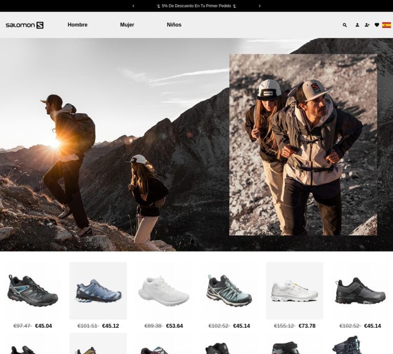 salomonoutletbarcelona.es Tienda online dudosa productos Salomon