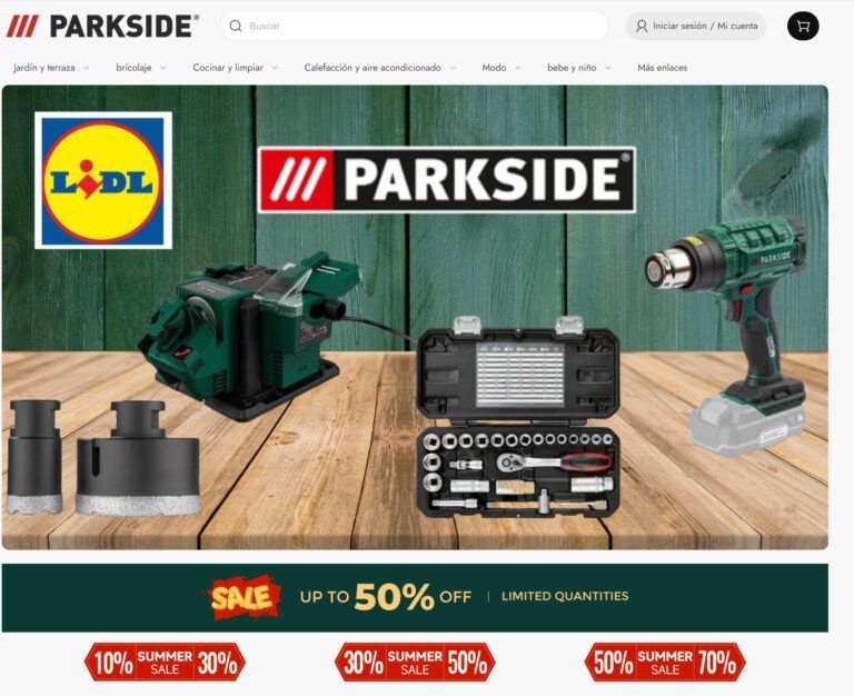 Parksidevip.shop tienda online dudosa Parkside