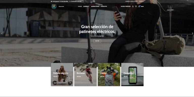 abascooter.com tienda online dudosa multiproducto