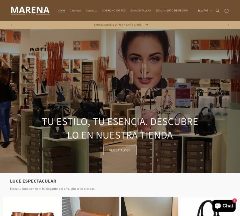 marenashop.com Tienda online dudosa de moda