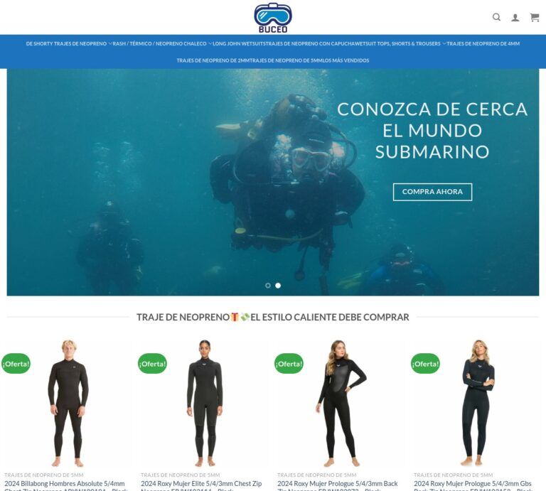 trajedeneoprenos.com Tienda online dudosa trajes de Neopreno