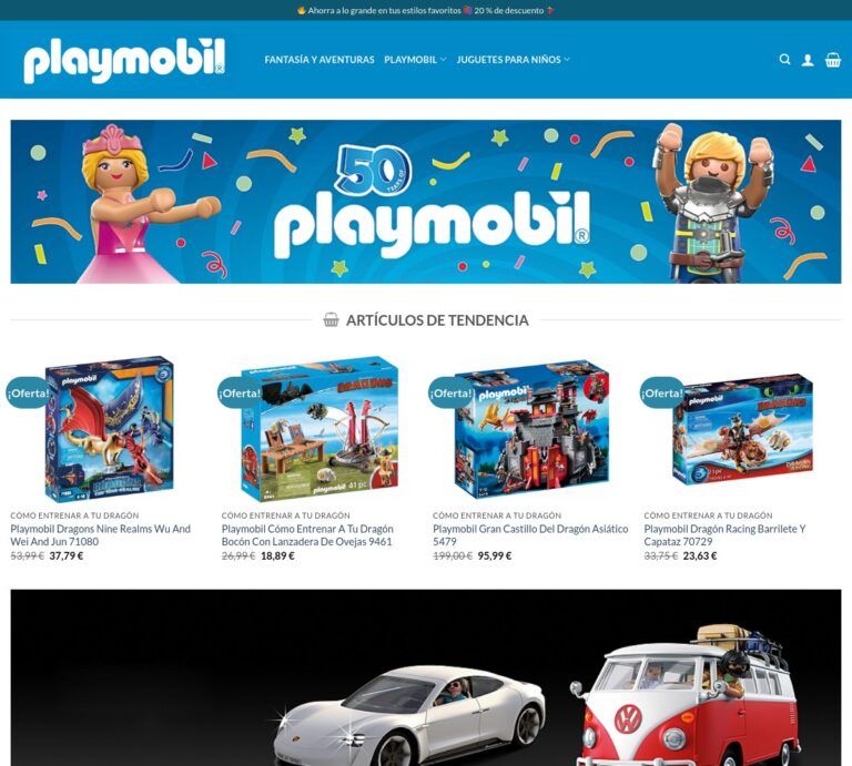 esjuguetesauto.com Tienda online dudosa Juguetes Playmobil