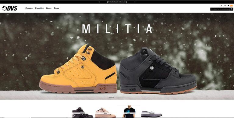dvsspain.com Tienda online dudosa calzado DVS