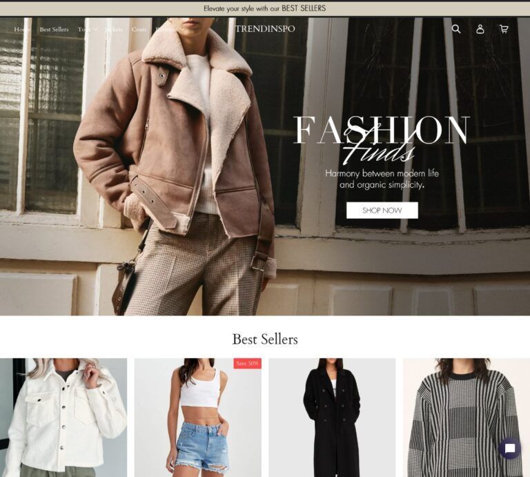 trendinspo.com Tienda online dudosa de moda