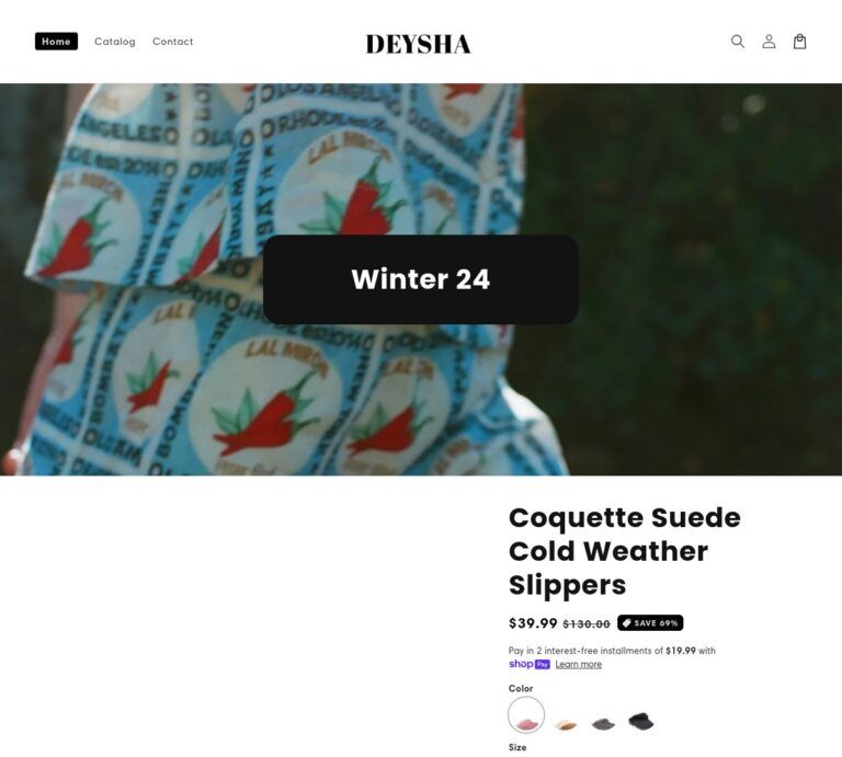 shopdeysha.com Tienda online dudosa monoproducto