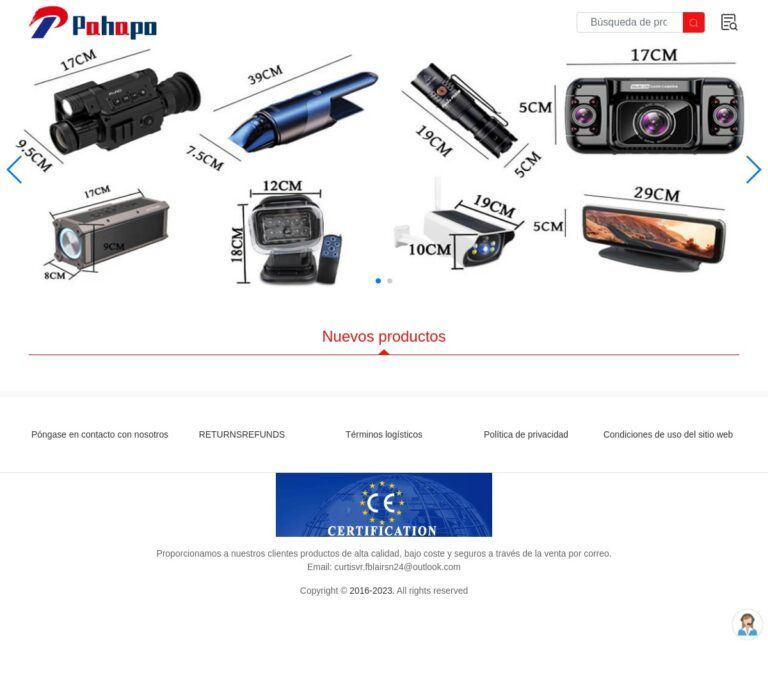hroast.live Tienda online dudosa multiproducto