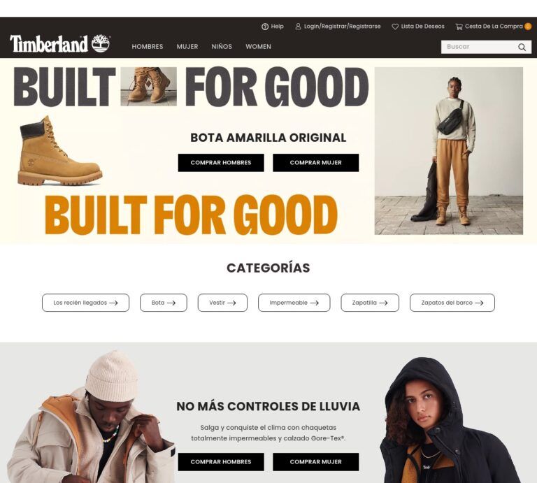 timberlandargentina.com Tienda online dudosa productos Timberland