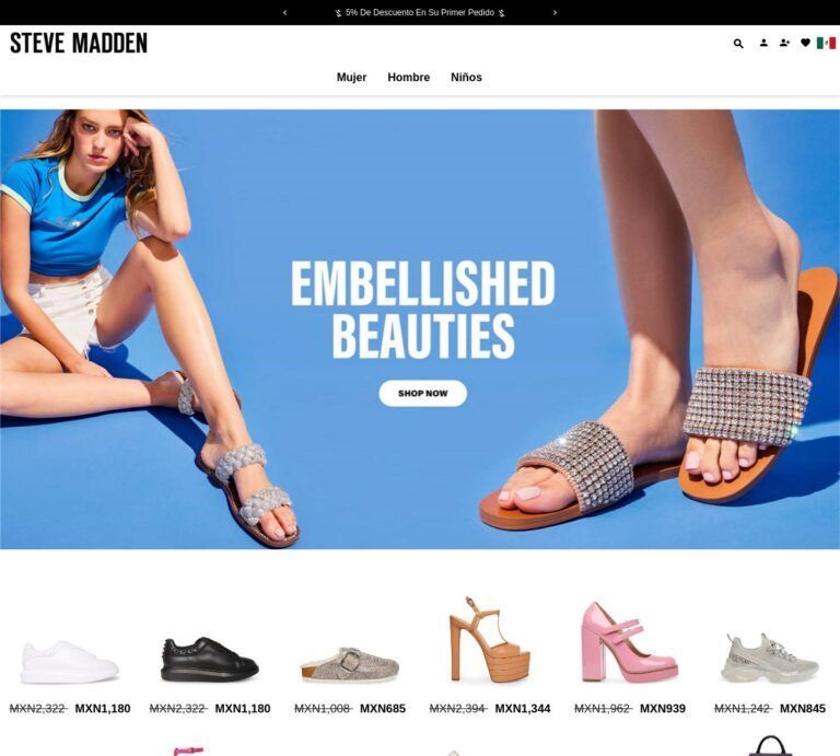 steve-maddenmexico.com Tienda online dudosa Steve Madden