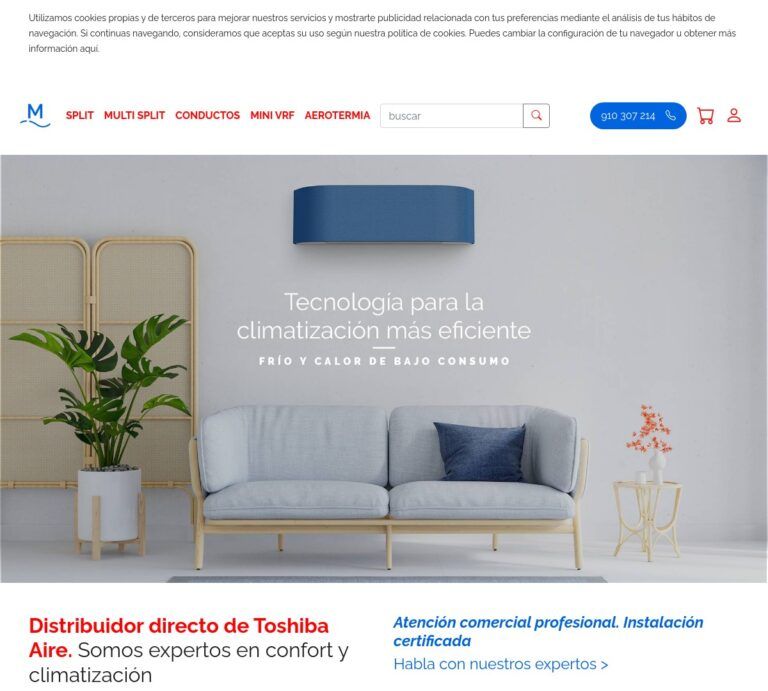 tiendamayorclima.com Tienda online dudosa aire acondidionado