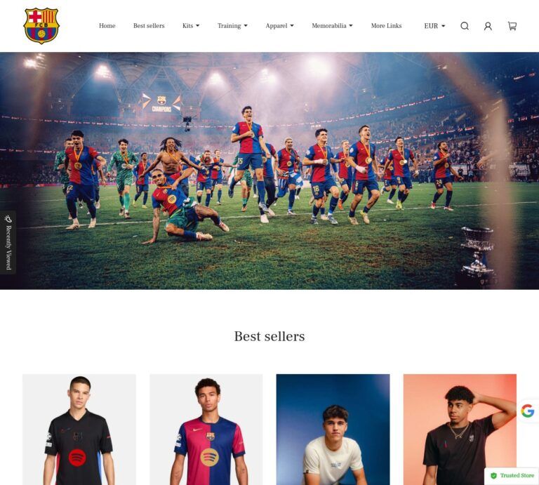 barcelonaonline.shop Tienda online dudosa equipación FC Barcelona