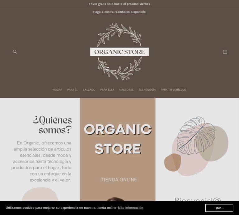 organicstore-es.com Tienda online dudosa multiproducto