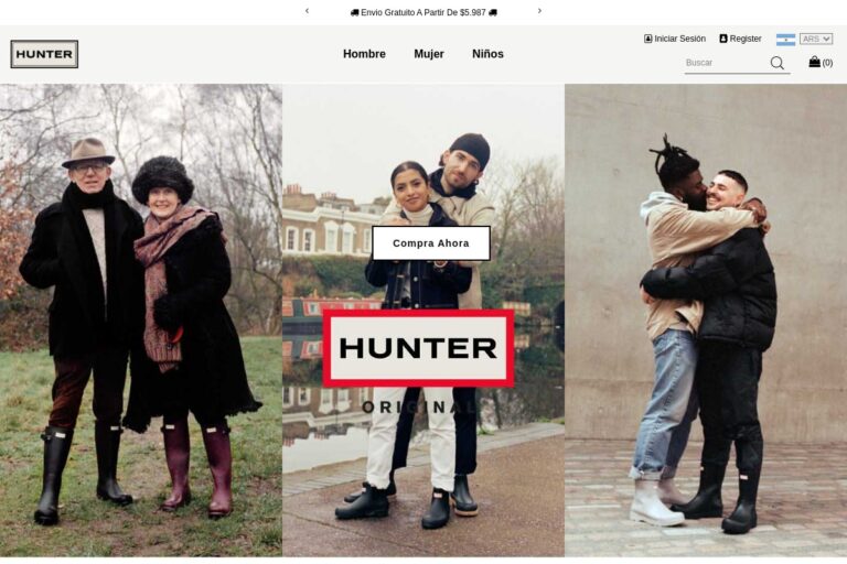 huntersargentinabotas.com Tienda online dudosa botas Hunter