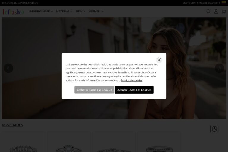 ourjoiasaldo.shop Tienda online dudosa de joyas