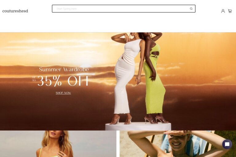 coutureshe.com Tienda online dudosa de moda