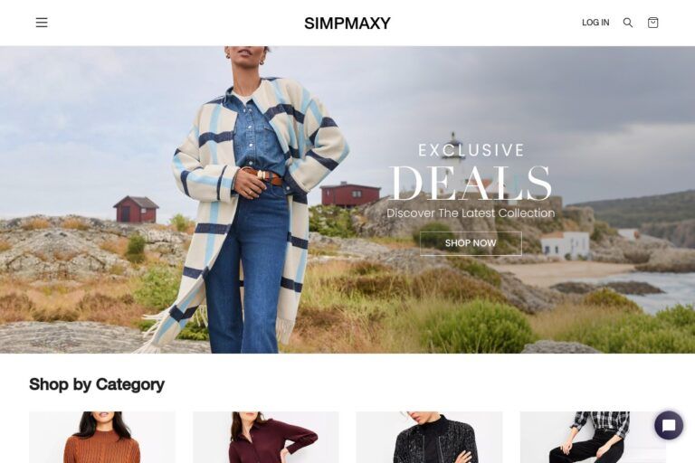 simpmaxy.com Tienda online dudosa de moda de mujer