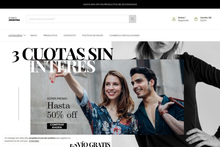 iconicoargentina.com Tienda online dudosa moda