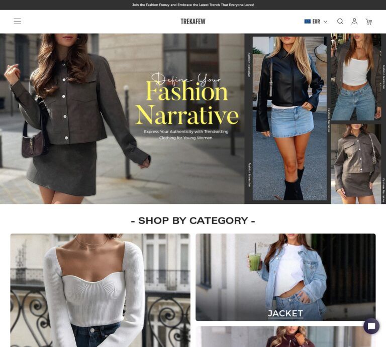 trekafew.com Tienda online dudosa moda de mujer