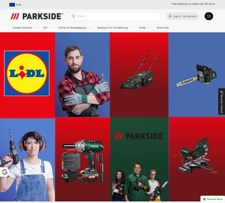 parksldeatw.com Tienda online dudosa productos Parkside