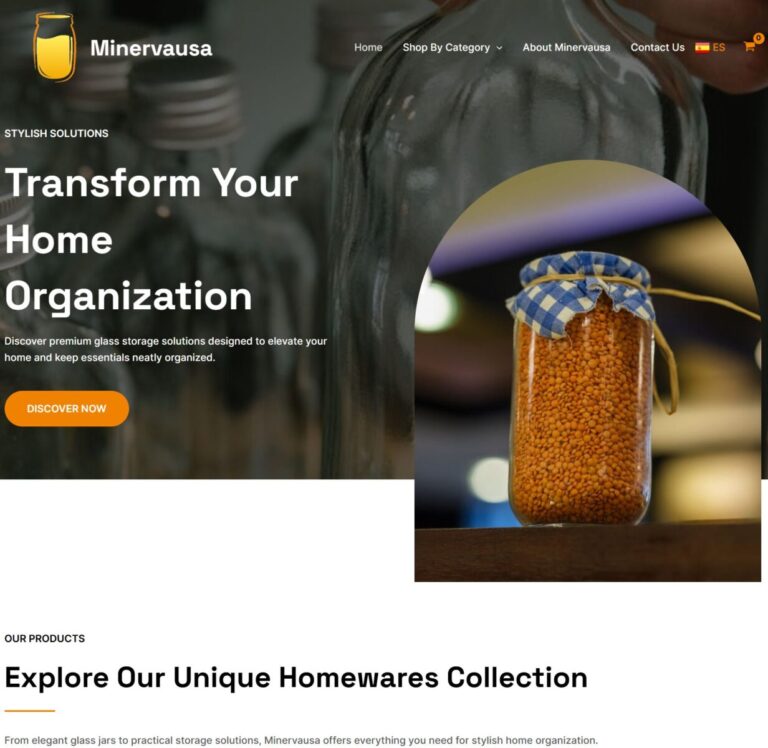 Minervausa.com Tienda online dudosa decoración