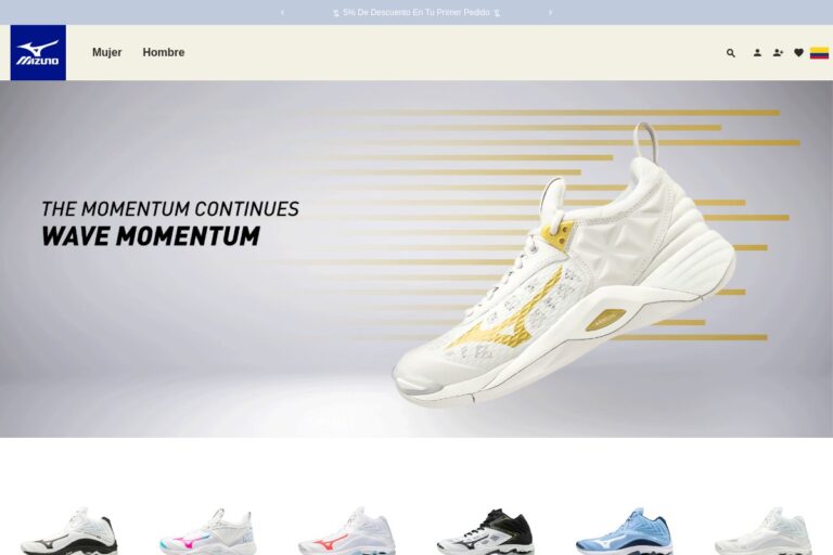 mizuno-colombia.me Tienda online dudosa Mizuno