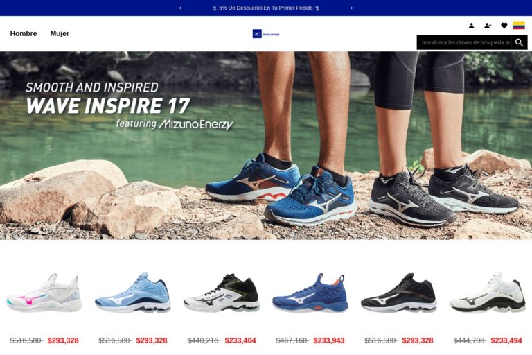 mizunocolombiatiendas.com Tienda online dudosa Mizuno