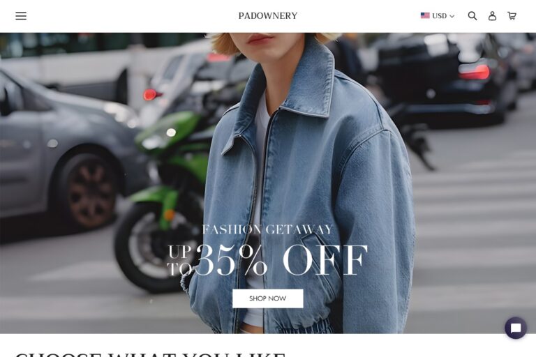 padownery.com Tienda online dudosa moda