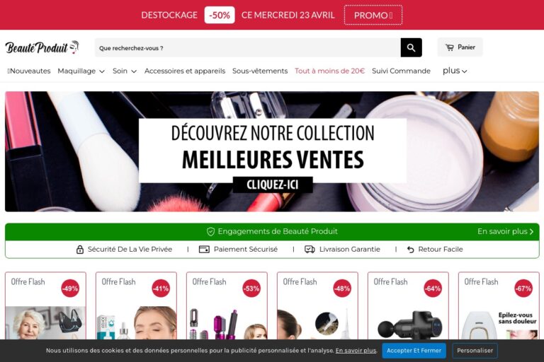 beaute-produit.com Tienda online dudosa Multiproducto
