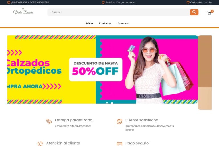 vertedecore.com Tienda online dudosa multiproducto