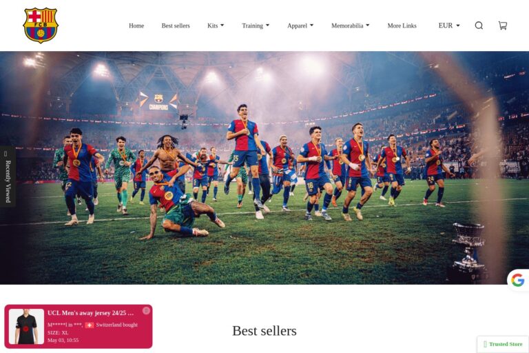 barctk.com Tienda online dudosa FC Barcelona