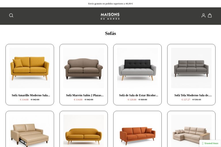 vibiahome.com Tienda online dudosa muebles