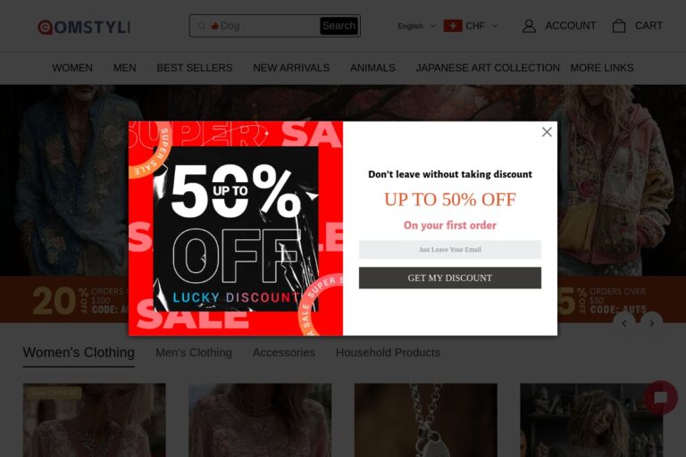 comstylish.com Tienda online dudosa multiproducto