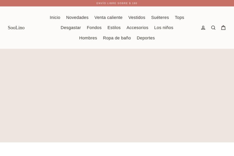 Análisis es.soolinen.com – Tienda online dudosa moda