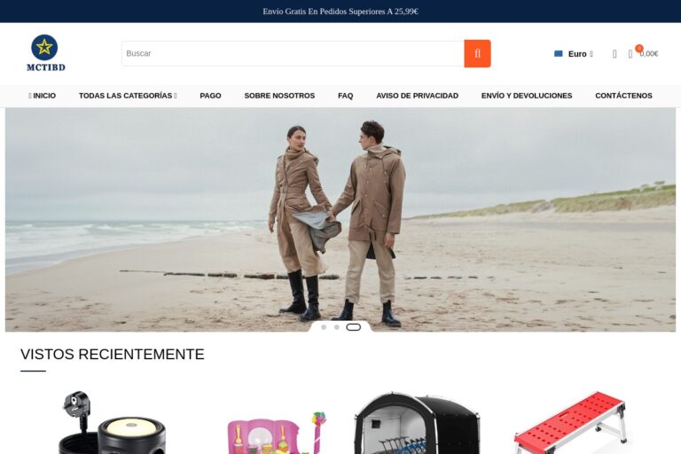 Análisis mctibd.com – Tienda online dudosa multiproducto