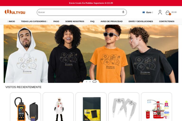 Análisis ultyou.com – Tienda online dudosa multiproducto
