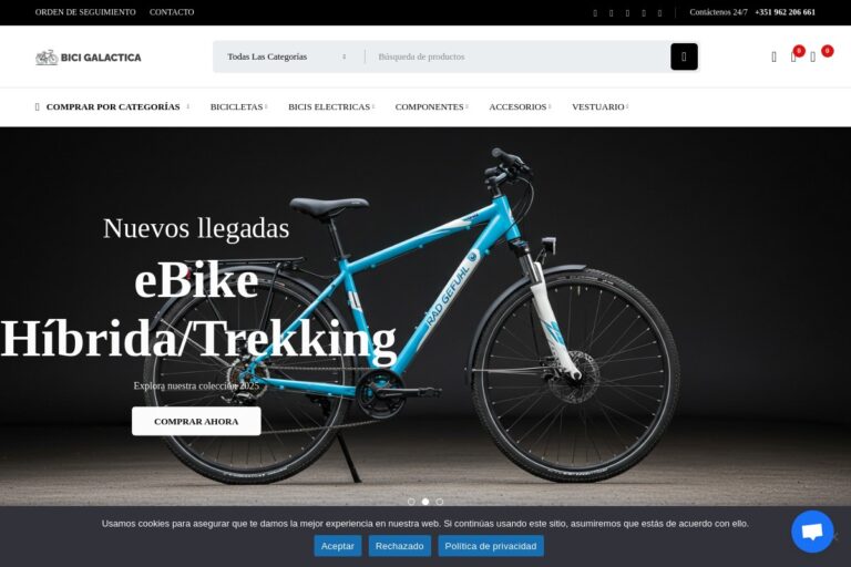 Análisis bicigalactica.com – Tienda online dudosa de Bicicletas